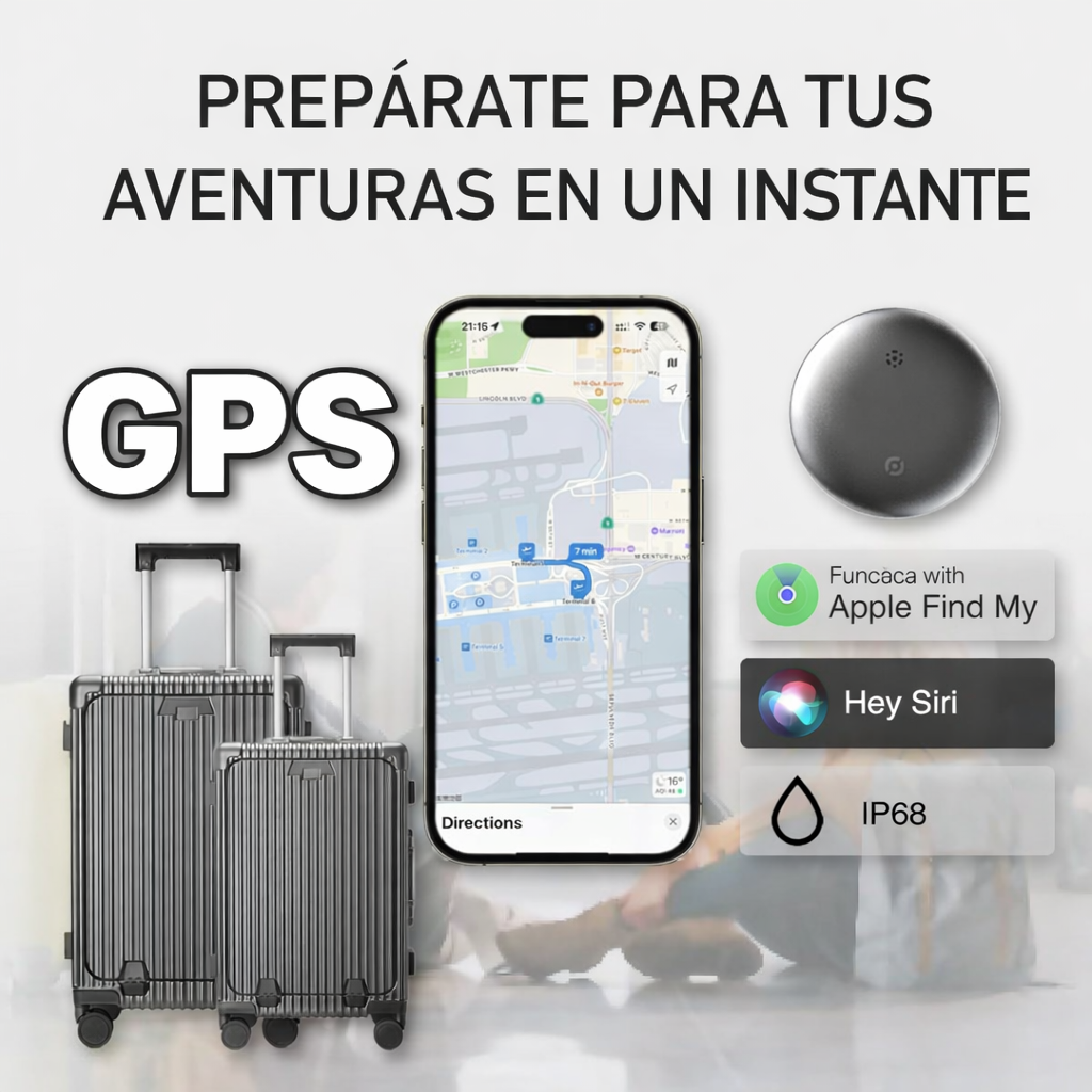 Gps portátil (Iphone & Androide)