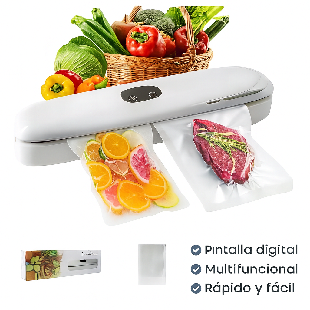 MAQUINA SELLADORA AL VACIO (pantalla digital)