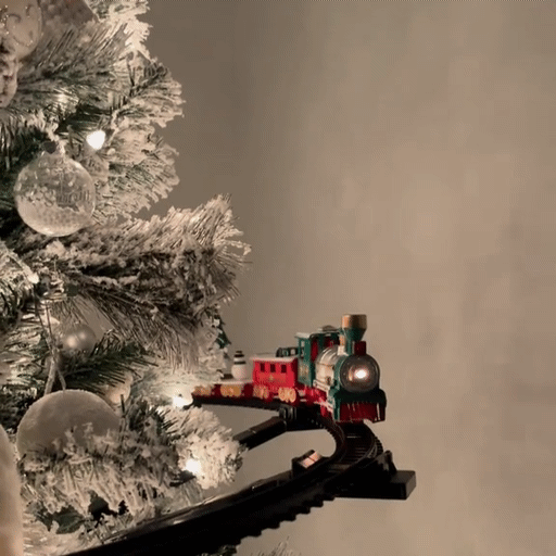 TREN NAVIDEÑO ELECTRICO PARA ARBOL