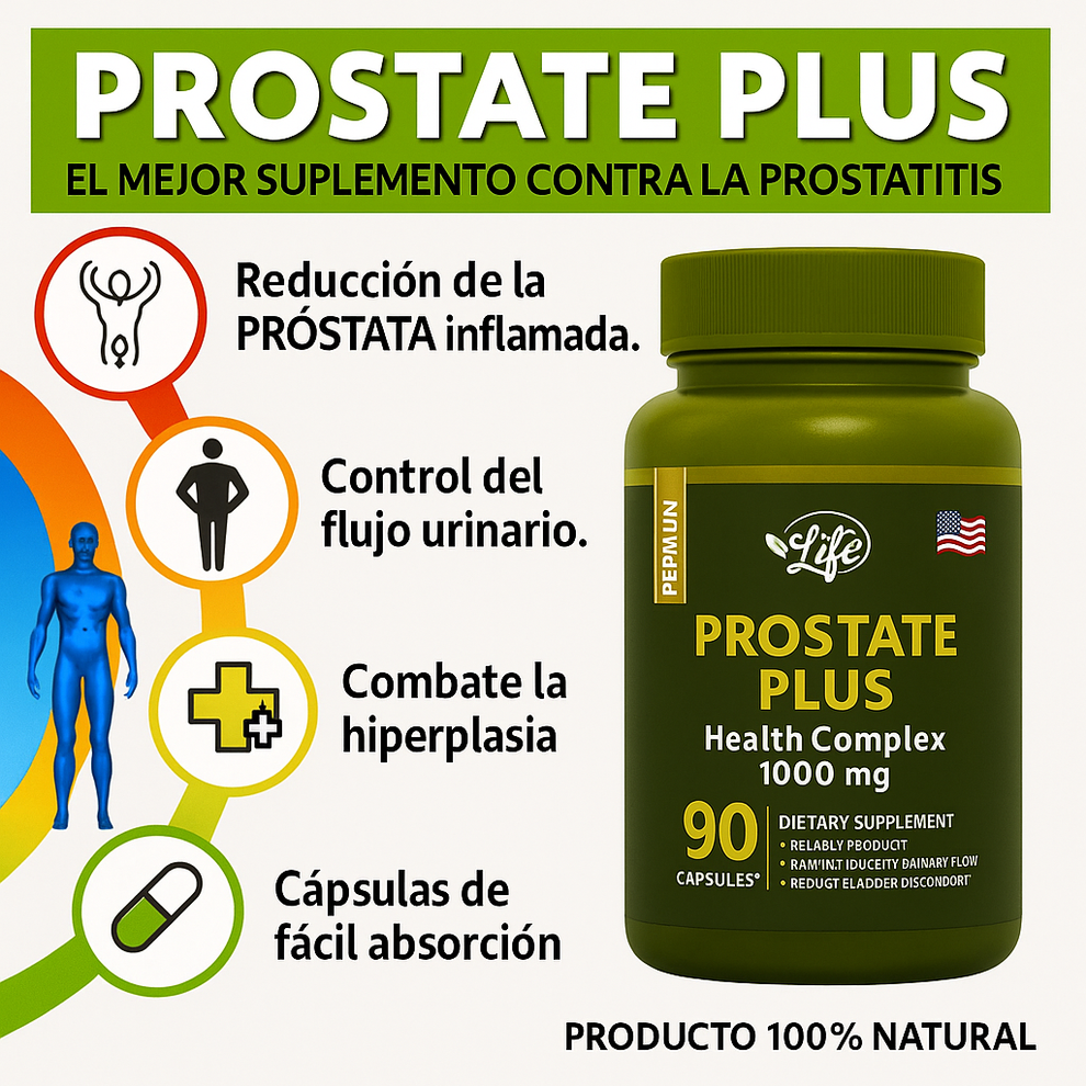 PROSTATE PLUS (90 CAPSULAS) – VENDO GT