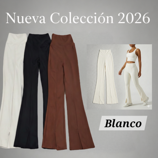 Licra pantalón campana