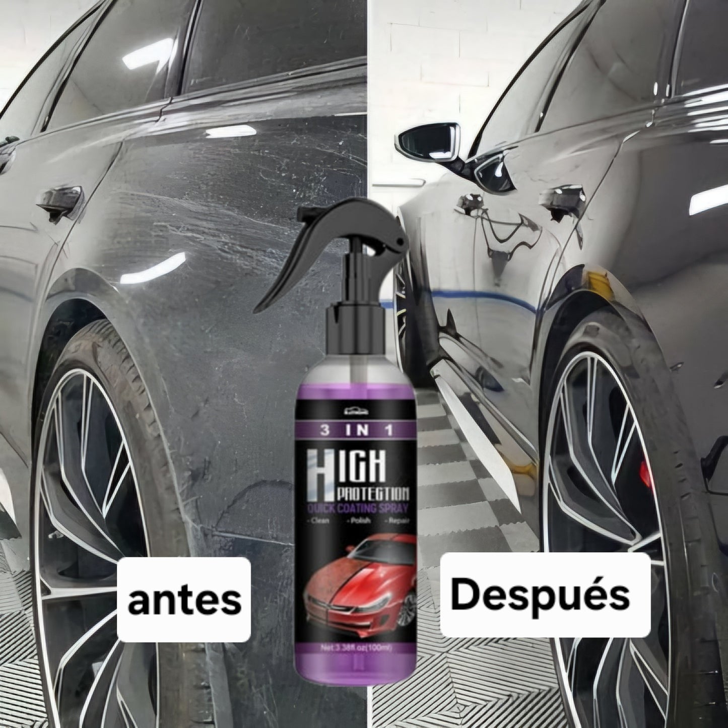 Spray para protección de pintura