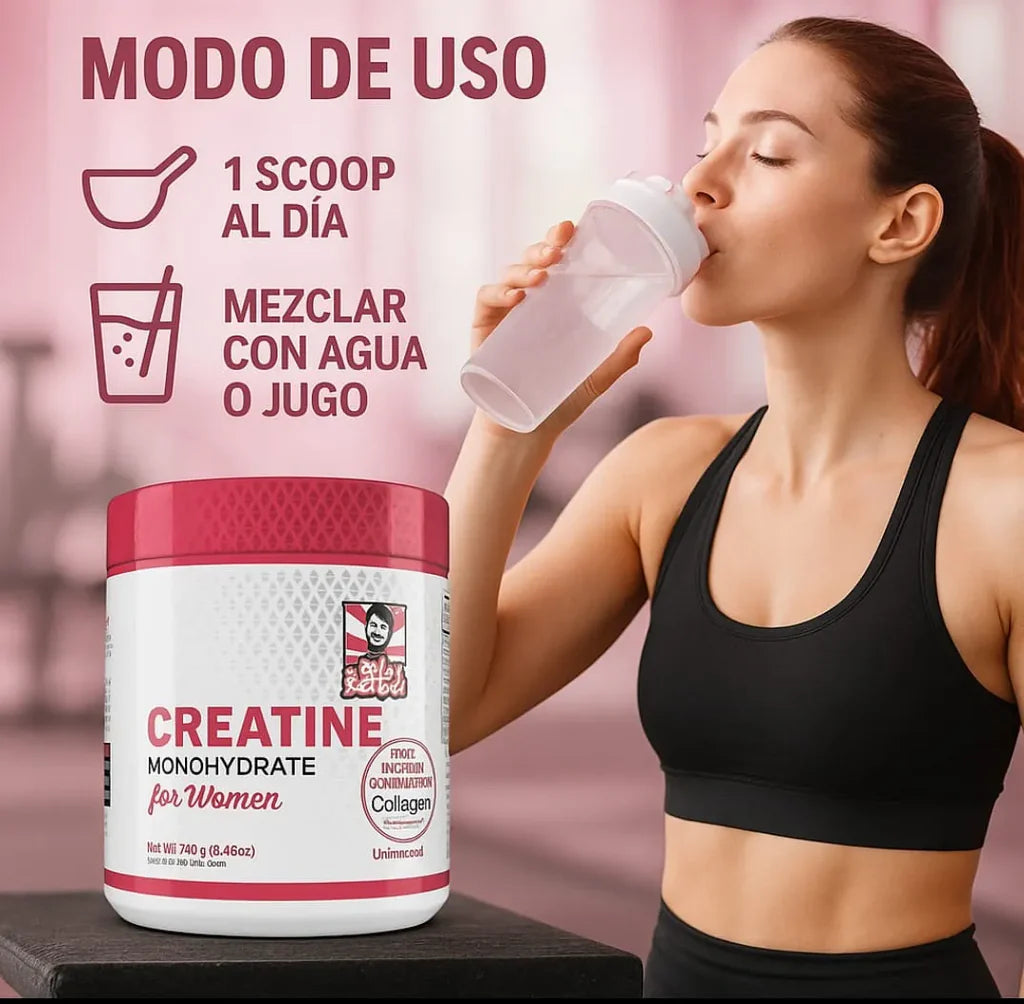 Creatina Monohidratada for Womens