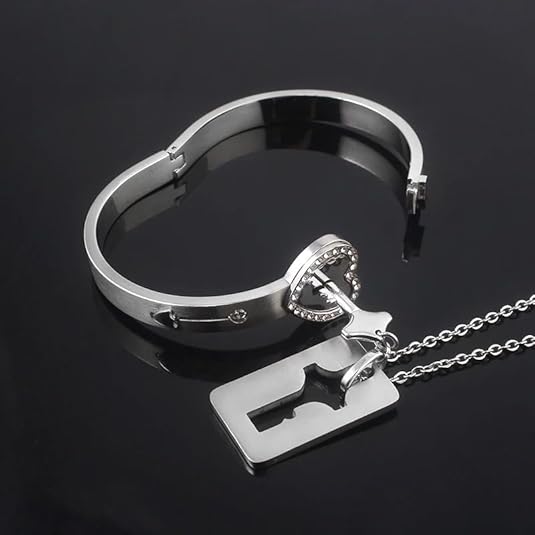 DUO PULSERA y Collar con LLAVE