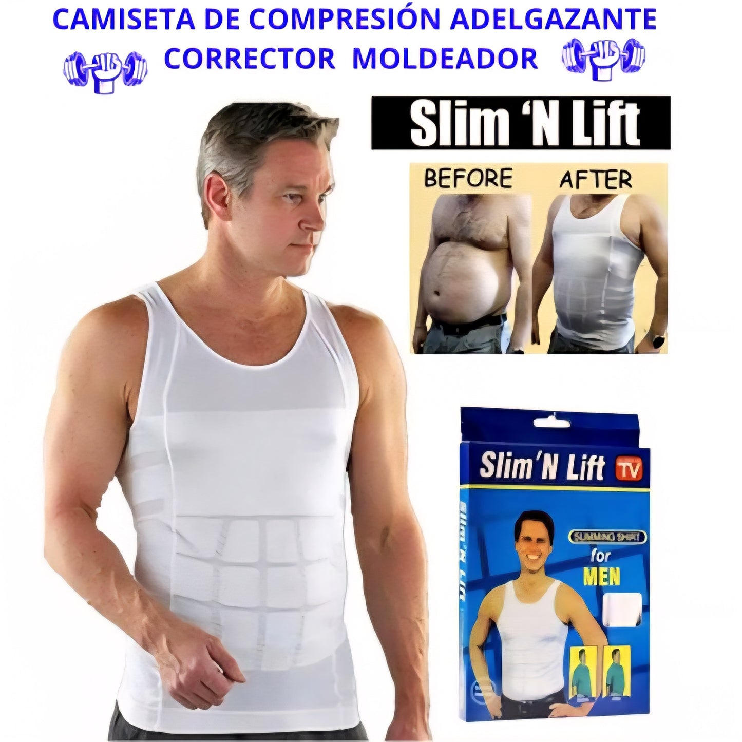 CAMISETA DE COMPRESIÓN ADELGAZANTE