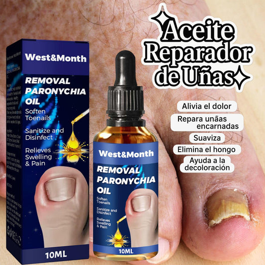 Aceite reparador de uñas