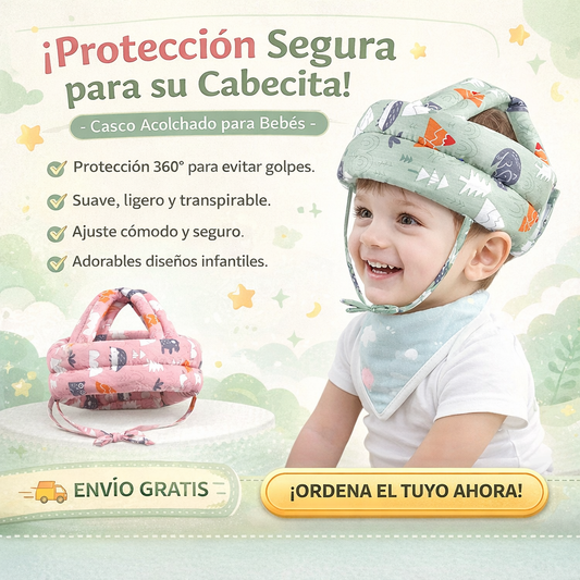 Casco protector para bebés (1-2 años)