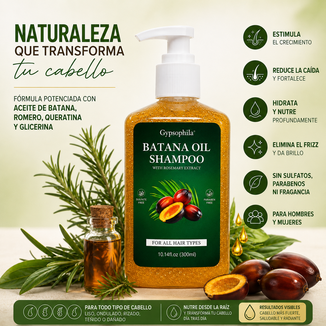 Aceite & Shampoo de Batana 100% NATURAL