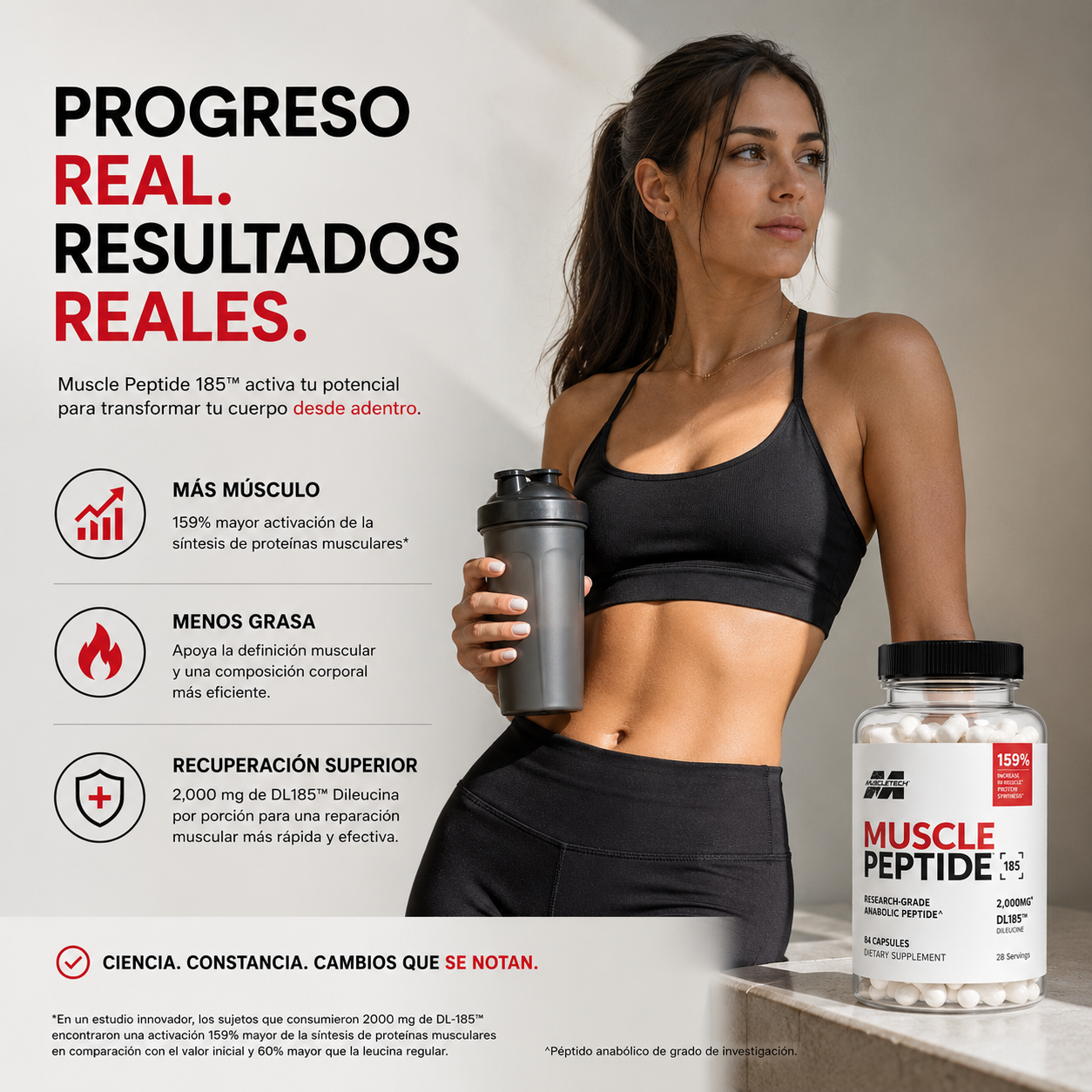 Peptido Muscular 185™ (84 Capsulas)