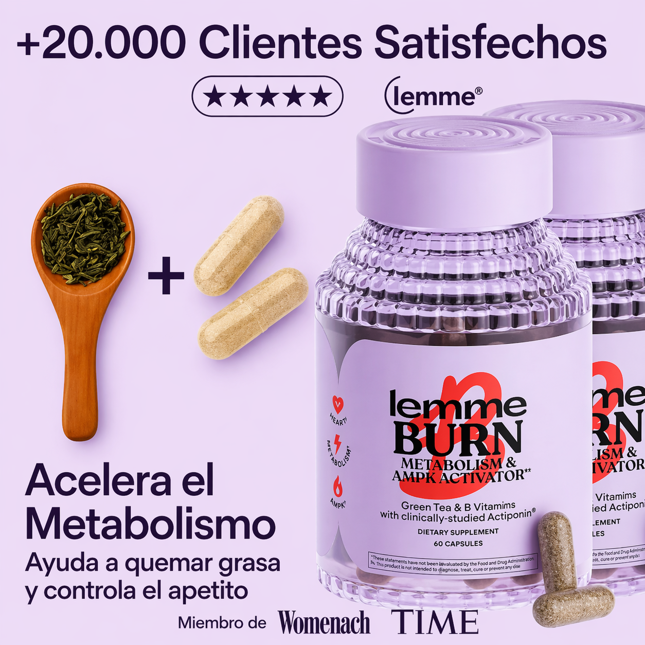 LEMME BURN (60 capsulas)
