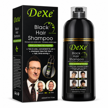 SHAMPOO TINTE PARA CUBRIR LAS CANAS 400ML
