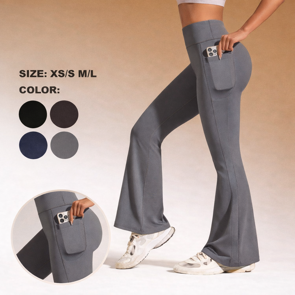 leggins campana y bolsillo