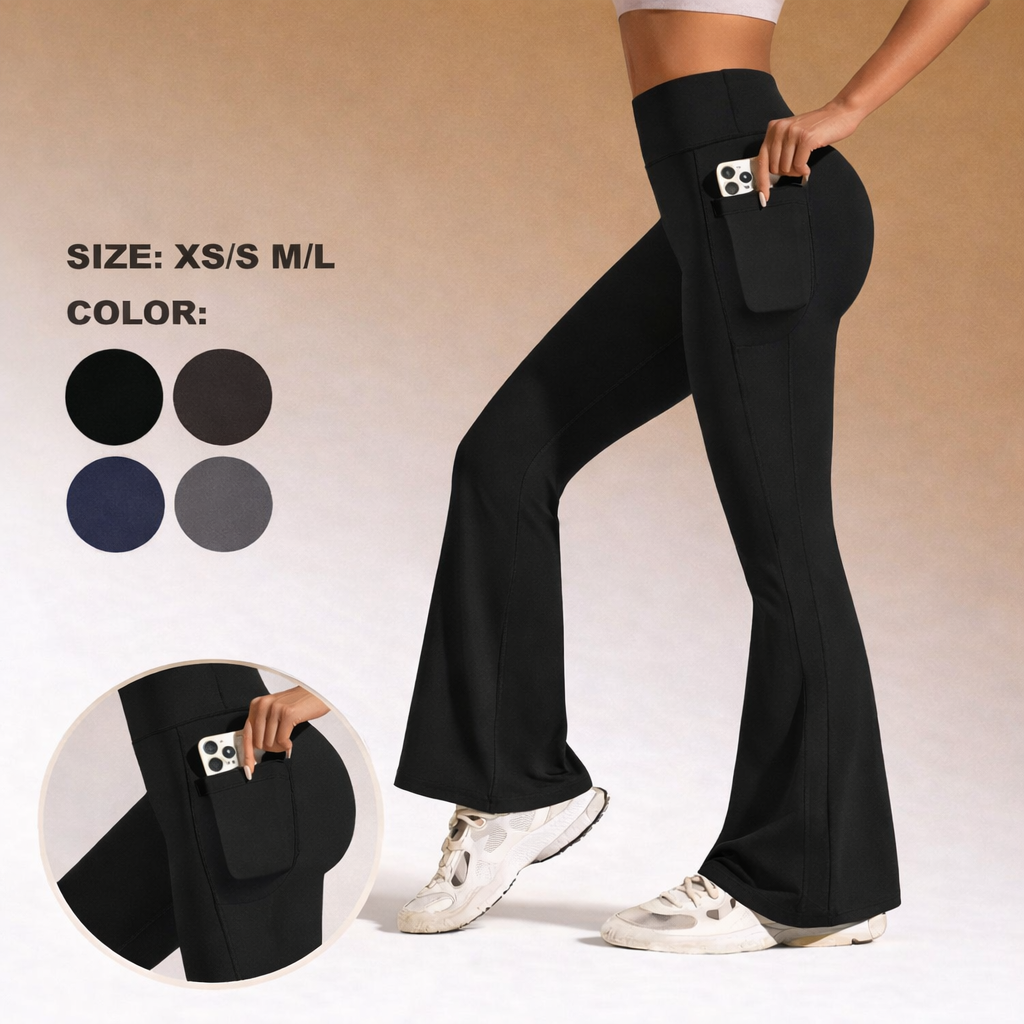 leggins campana y bolsillo