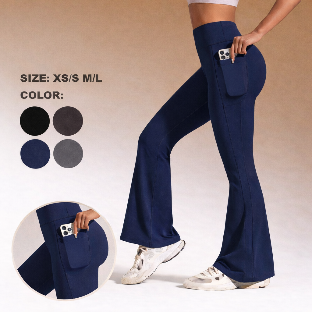 leggins campana y bolsillo