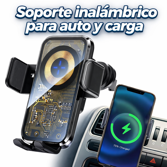 SOPORTE AUTOMATICO PARA AUTO CARGA INALAMBRICA