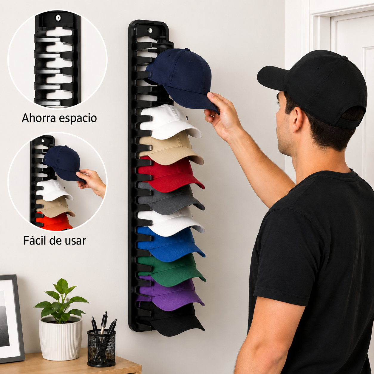 Organizador de Gorras