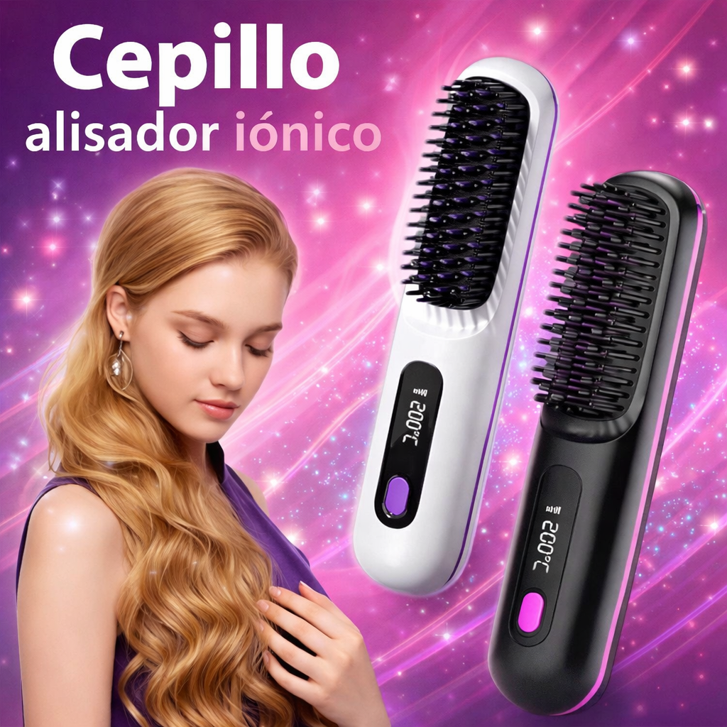 Cepillo Alisador Iónico