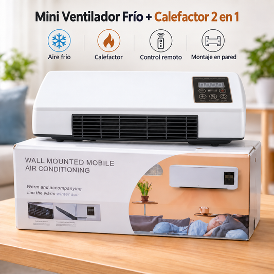 Climatizador de Pared 2 en 1