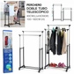 PERCHERO DOBLE ALTURA AJUSTABLE