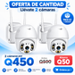 Cámara de Seguridad WiFi Exterior 1080P con Audio y Visión Nocturna