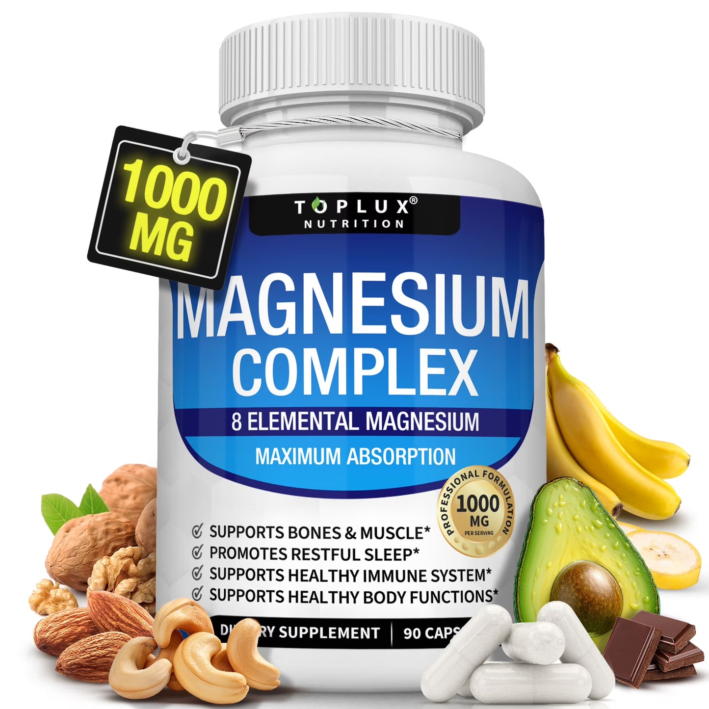 MAGNESIUM COMPLEX X 90 CAPSULAS