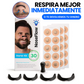 TIRAS MAGNETICAS ANTIRONQUIDOS/MEJORA LA RESPIRACIÓN