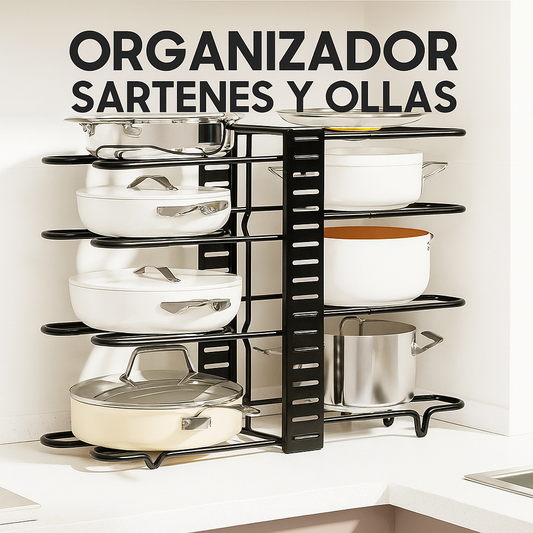 ORGANIZADOR DE OLLAS Y SARTENES