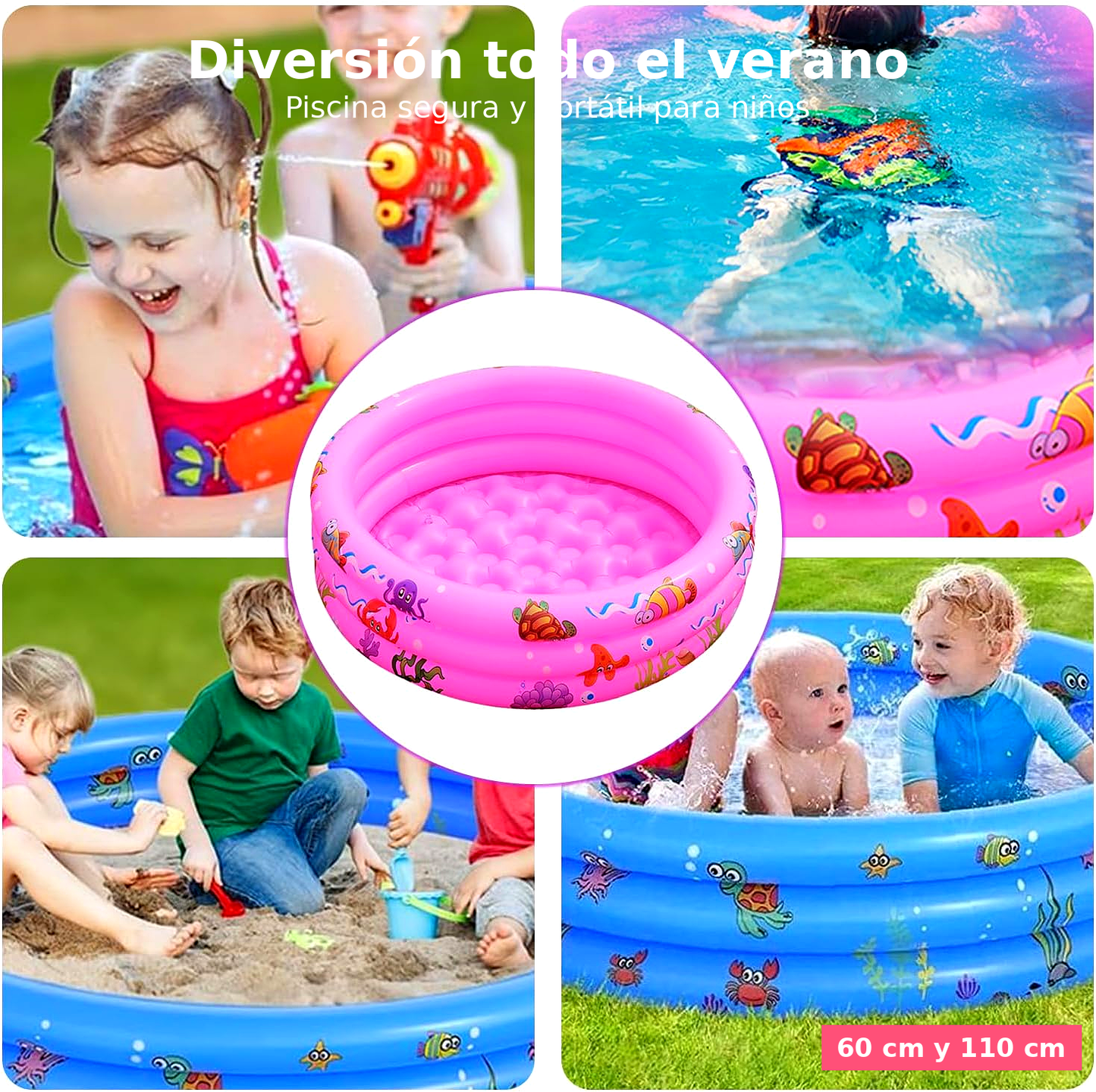 Piscinas inflables para niños